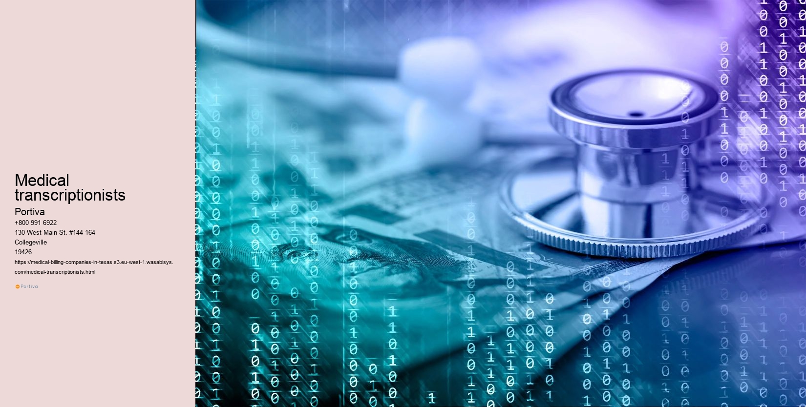 medical transcriptionists