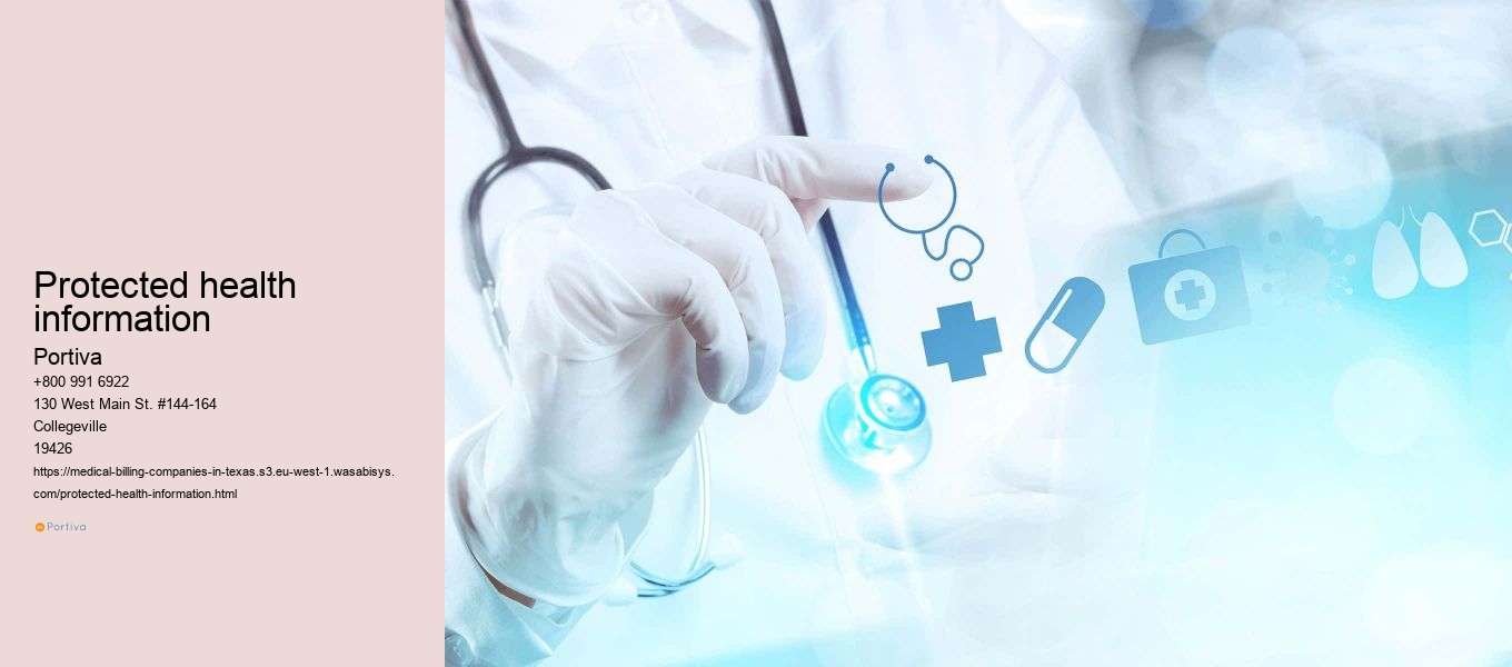 protected health information